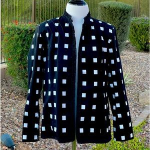 TWEEDS JACKET COAT - M